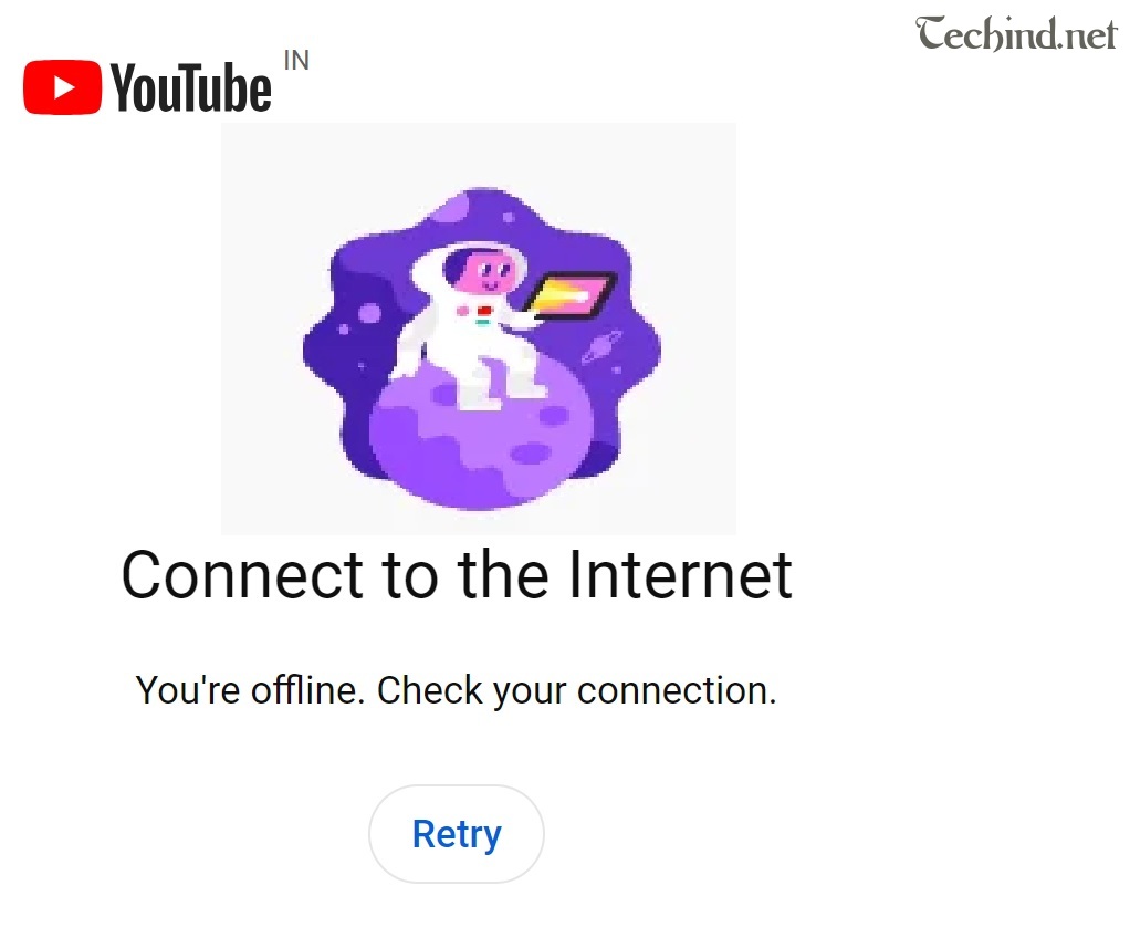 How to Fix Error on YouTube You're Offline